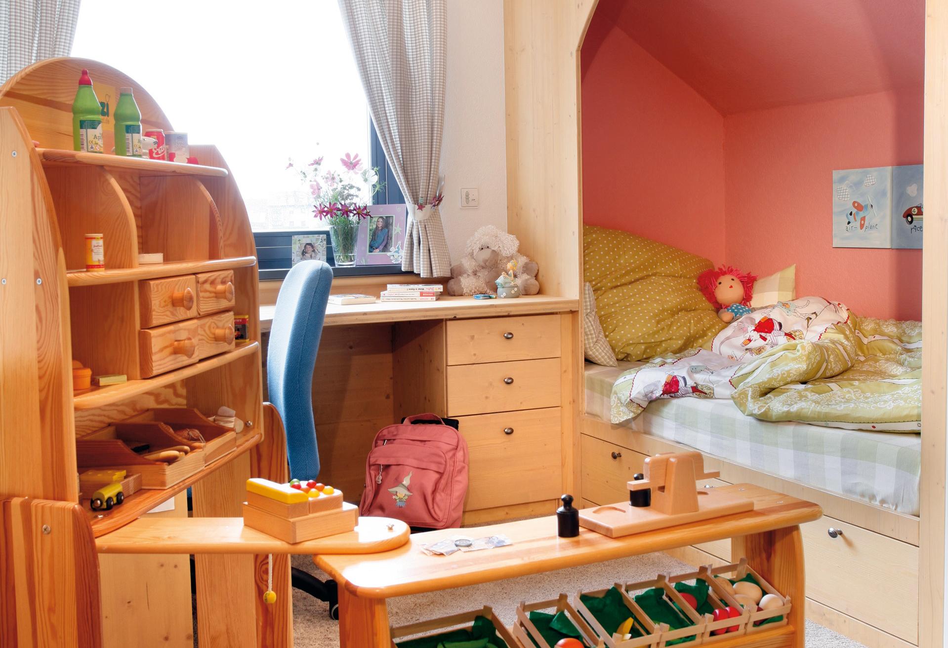 Kinderzimmer mit Räuberhöhle