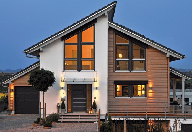 Maison préfabriquée en bois