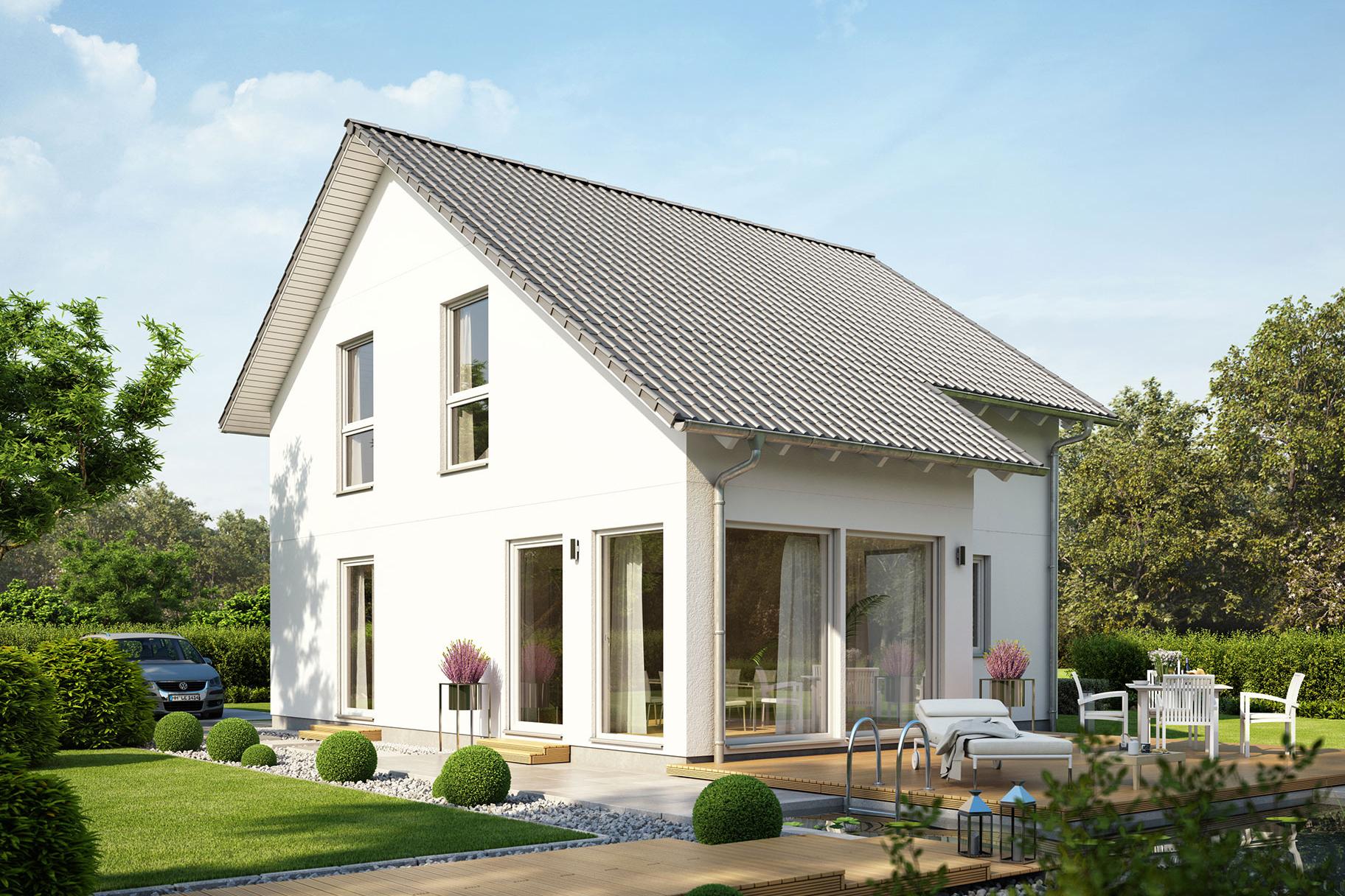 Haus Mit Grossen Glasflachen E 15 125 4 Schworerhaus