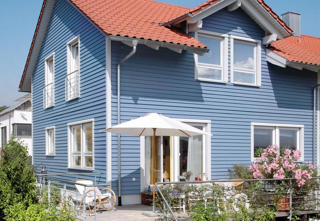 Maison jumelée dans le style suédois