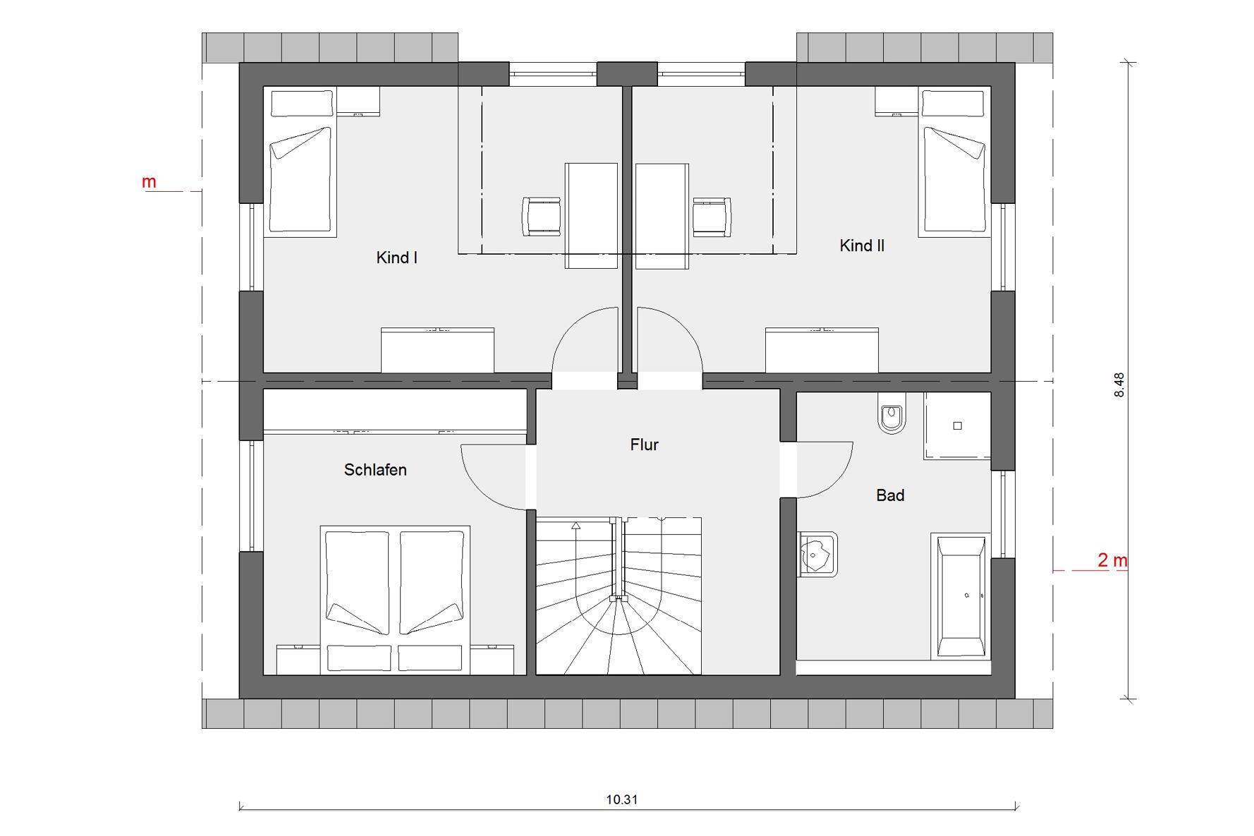 Haus Mit Flachdachgaube Schworerhaus