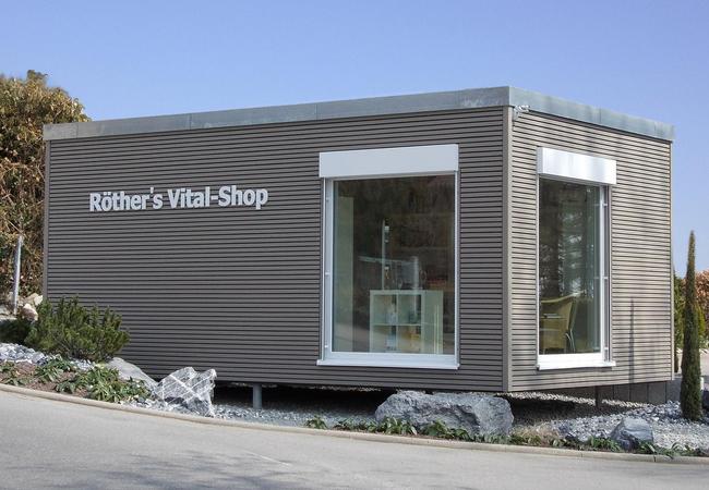 Costruzione modulare Container Röther's Vital Shop
