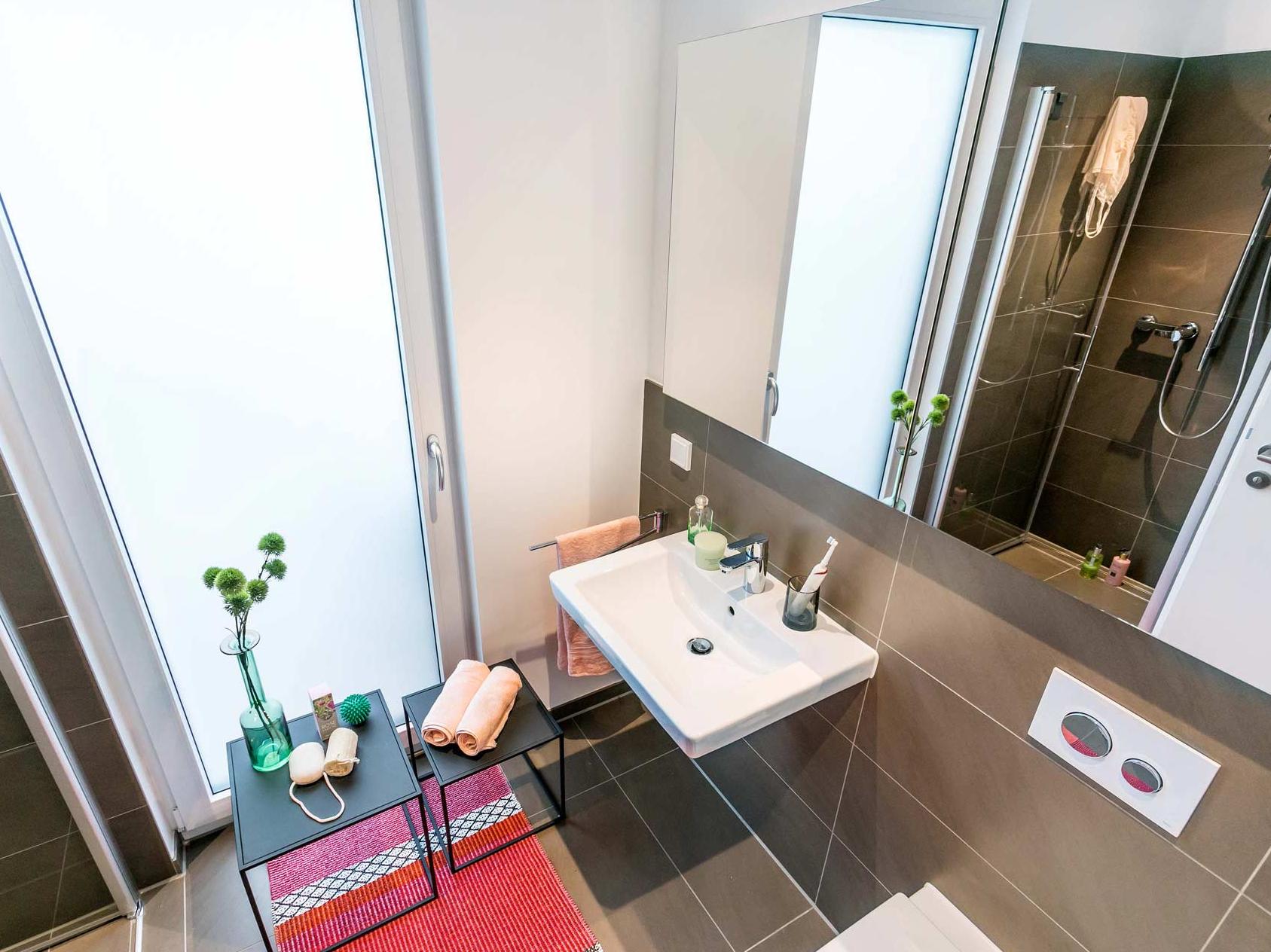 Tiny house bathroom