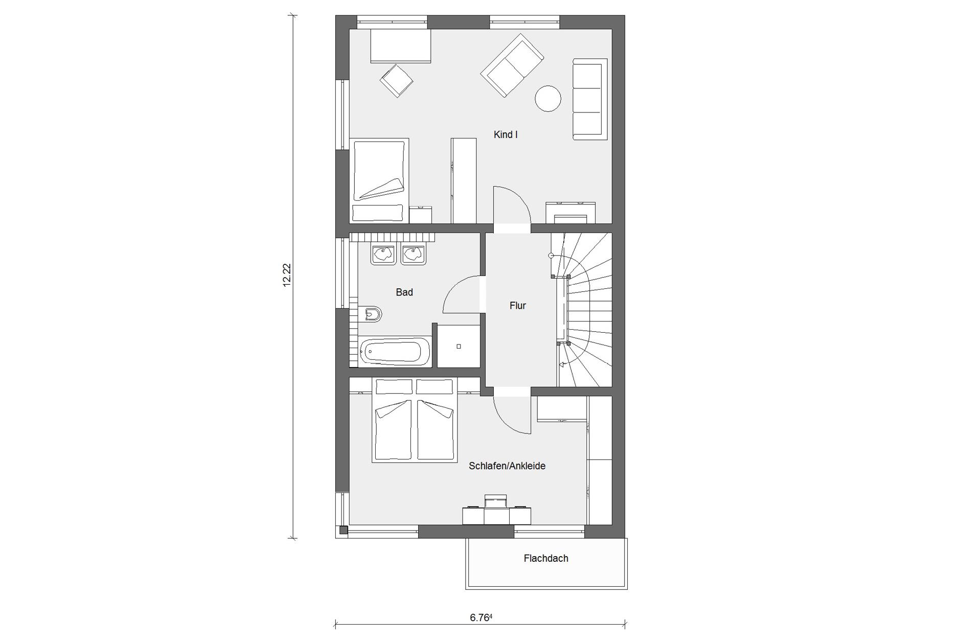 Doppelhaus Grundriss 
