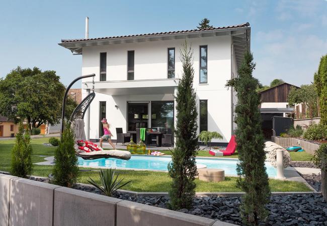 Individuelle Villa mit Pool