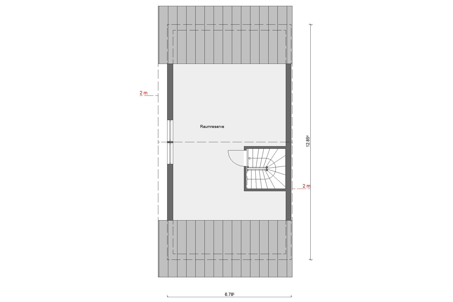 Grundriss Dachgeschoss