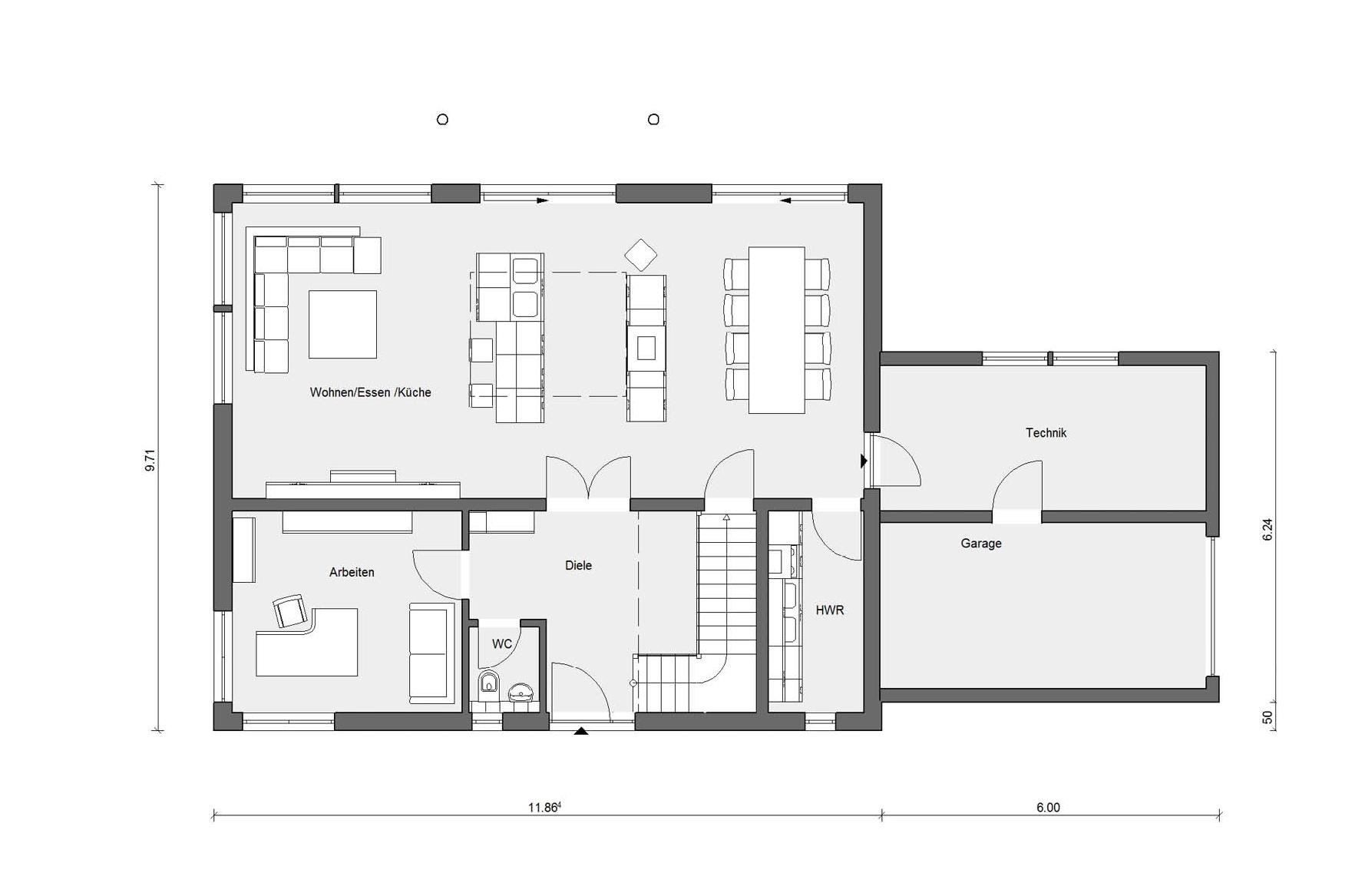 Dachgeschoss Einfamilienhaus 