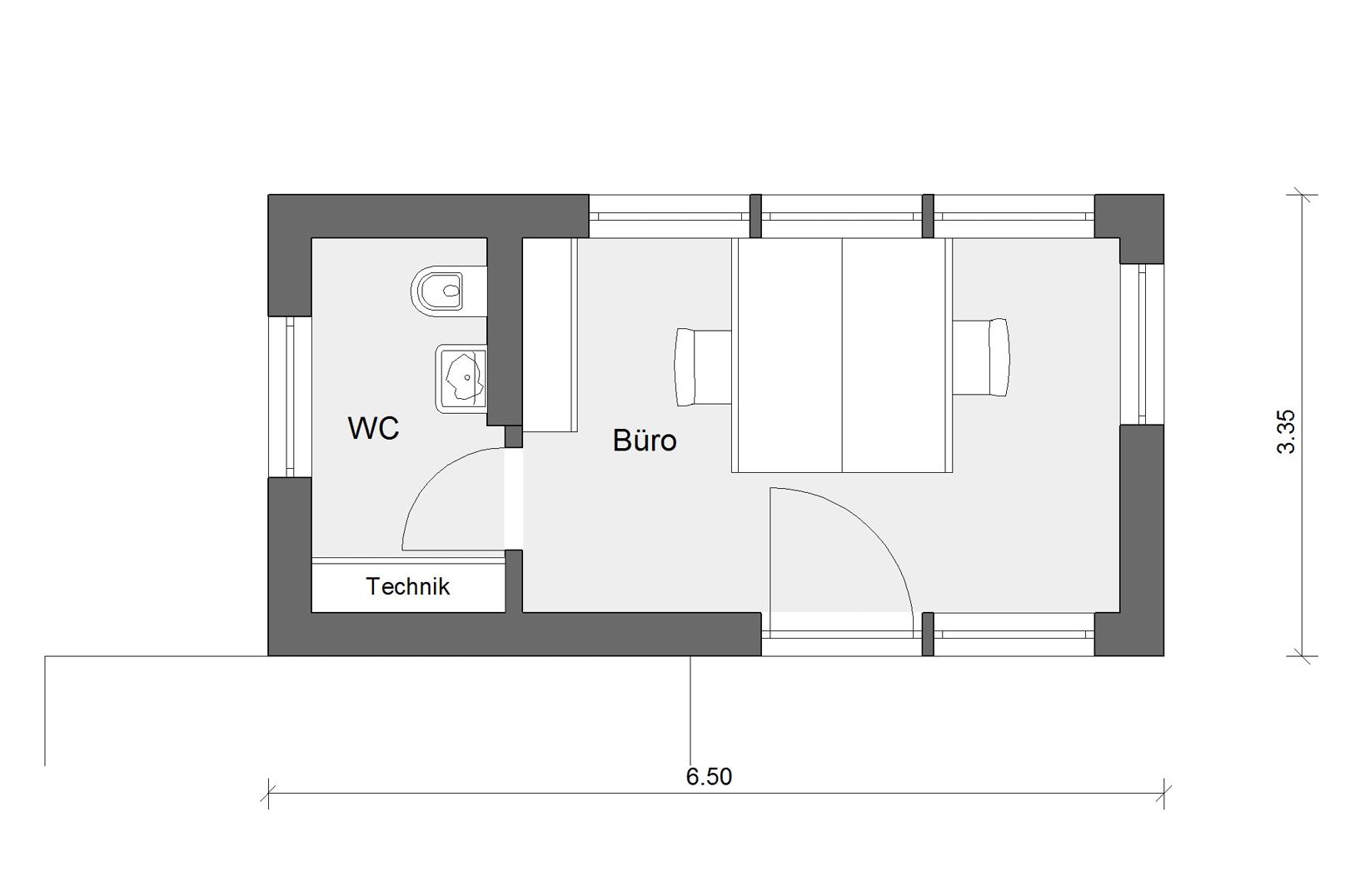 Grundriss FlyingSpace Wohnraumerweiterung