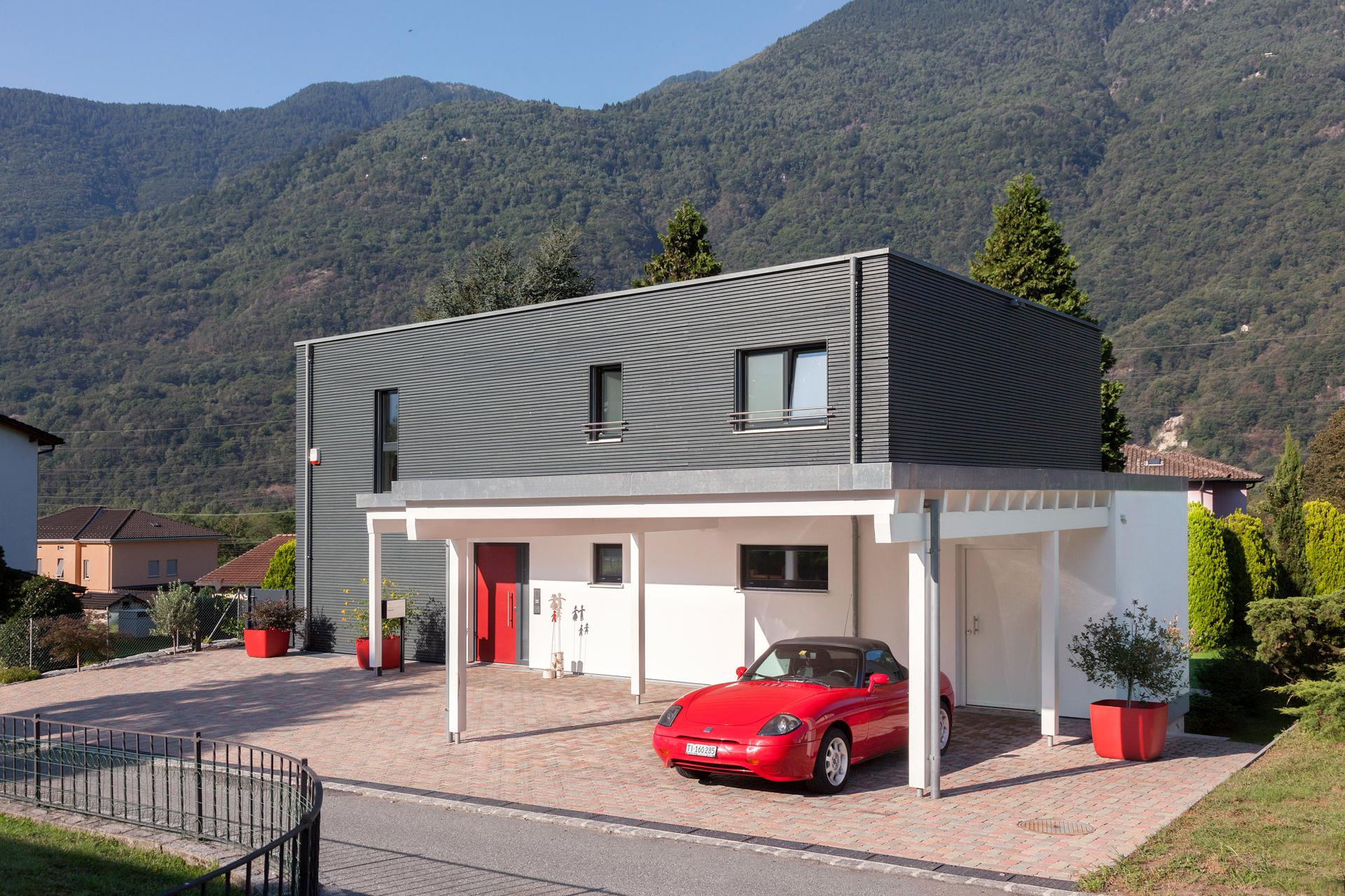 Maison préfabriquée avec ascenseur