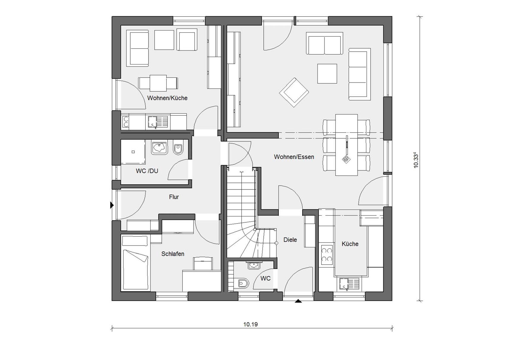 Einliegerwohnung Im Erdgeschoss Schworerhaus