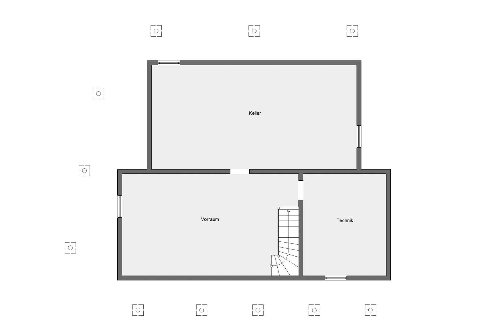 Basement plan Young Family Home 2