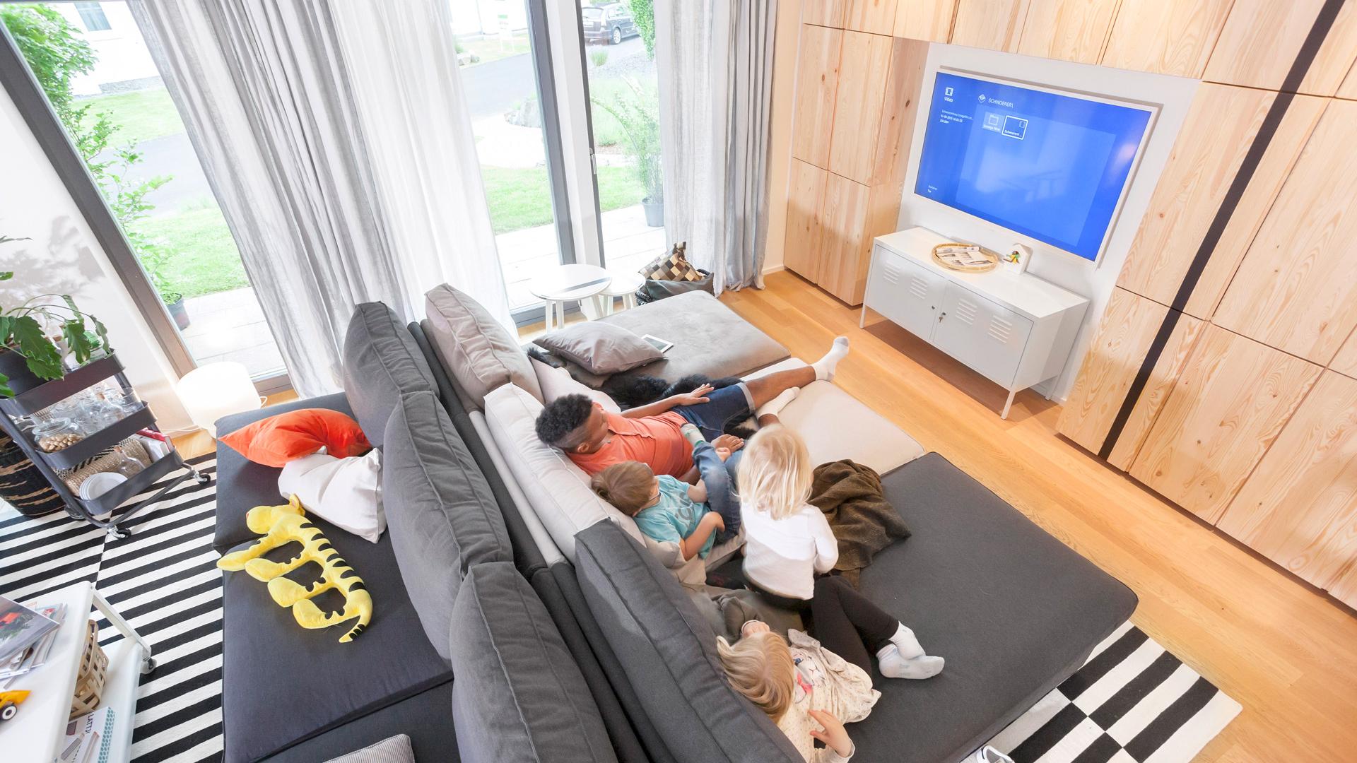 Doppelsofa - Wohnzimmer Einrichtungsidee von Ikea