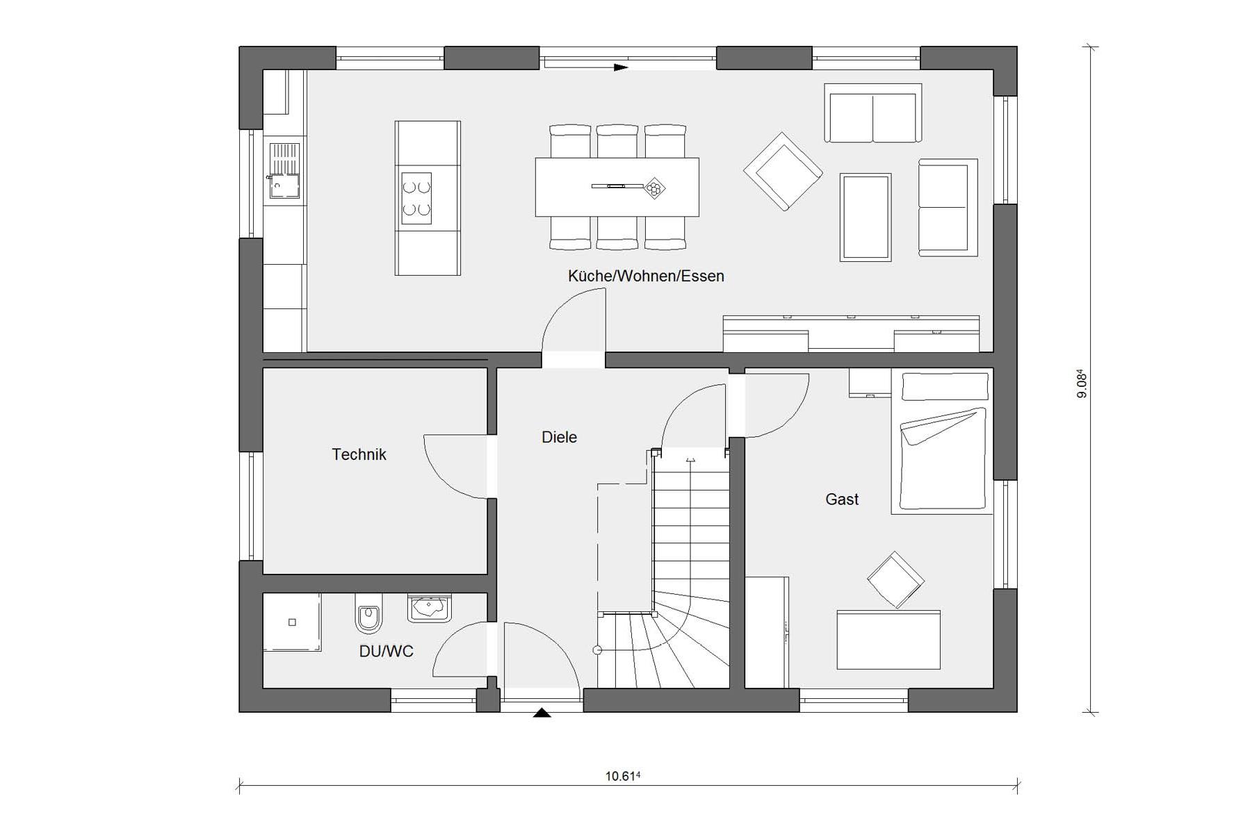 Two Storey Single Family Home Schworerhaus